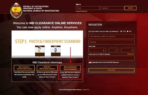 nbi clearance renewal center|nbi clearance renewal delivery.